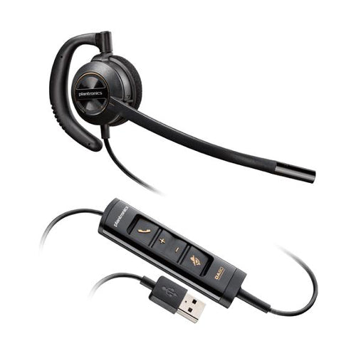 Plantronics 203446-01 HW535 Encore Pro USB Monaural Headset