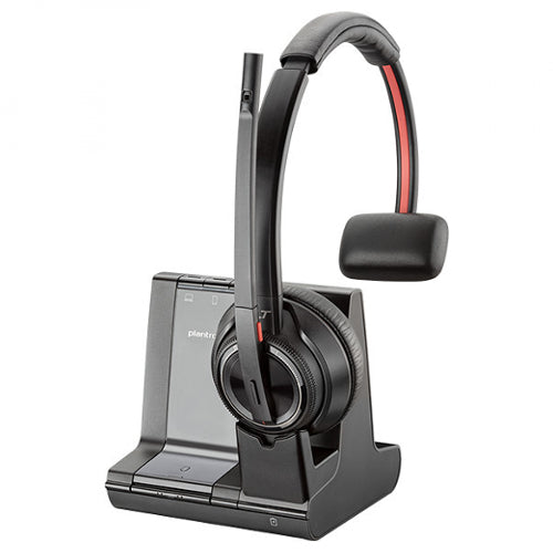 Plantronics Savi 8210 W8210-M 207322-01 Skype for Business Monaural DECT Wireless Headset System HP 7S447AA