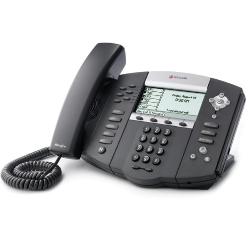 Polycom 2200-12651-001 SoundPoint IP 650 6-Line IP Phone (Refurbished)