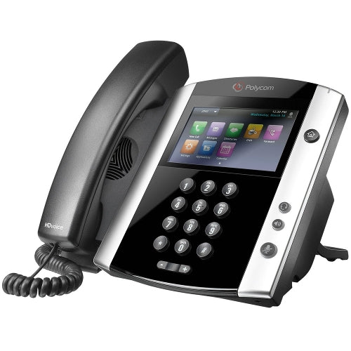 Polycom VVX 600 2200-44600-001 16-Line IP Phone (Refurbished)