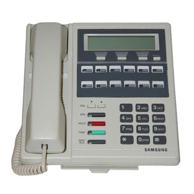 Samsung Prostar DCS 12-Button Display Phone (Almond/Refurbished)