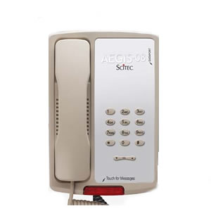 Scitec Aegis P-08 Single Line Phone (Ash)