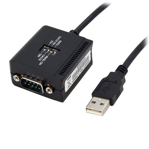 StarTech ICUSB422 6 ft RS422/485 USB Serial Adapter with COM Retention