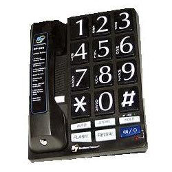 Southern Telecom DP 300 Big Button Phone (Black)