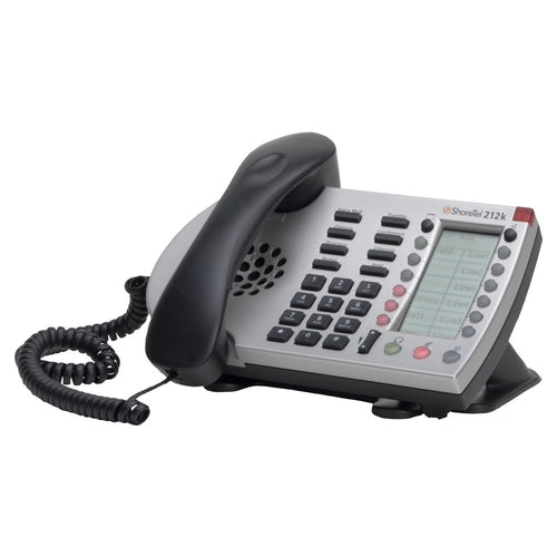 ShoreTel ShorePhone IP 212K 12-Line IP Telephone (Silver/Refurbished)