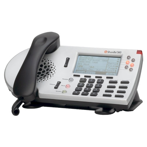 ShoreTel ShorePhone IP 560 6-Line IP Telephone (Silver/Refurbished)
