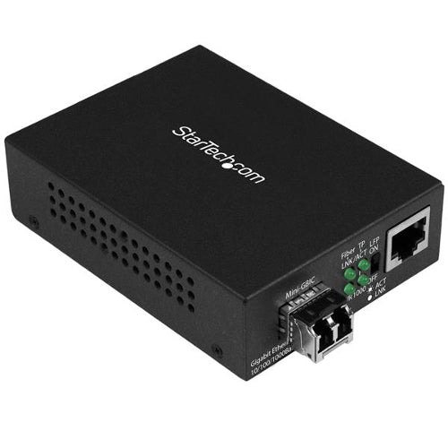 StarTech MCM1110MMLC Multimode LC Gigabit Ethernet Fiber Media Converter