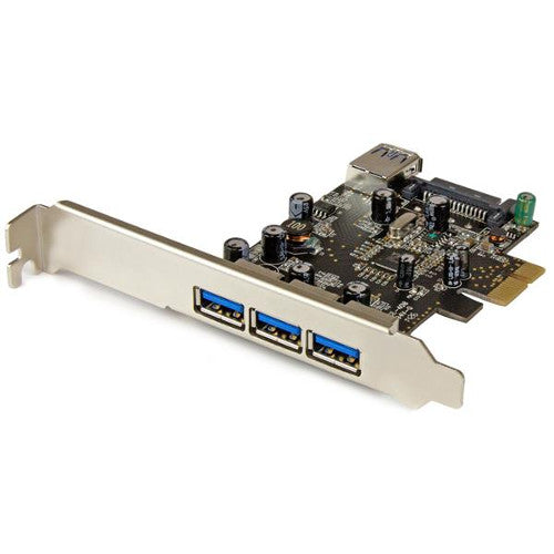 StarTech PEXUSB3S42 4-Port PCI Express USB 3.0 Card Adapter