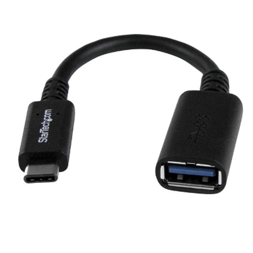 StarTech USB31CAADP 6 inch USB-C to A USB 3.0 Adapter Cable Male/Female