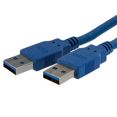 StarTech USB3SAA6 6 ft A to A USB 3.0 Cable Male/Male (Blue)