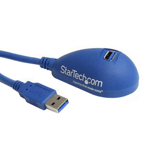 StarTech USB3SEXT5DSK 5 ft Desktop A to A USB 3.0 Extension Cable Male/Female