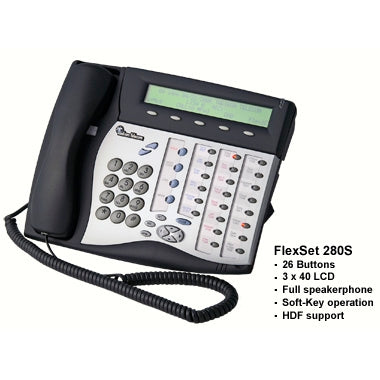 Tadiran FlexSet 280S Phone (White/Refurbished)