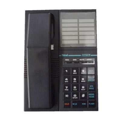 Telrad 79-240-0000 4-Button Basic Phone (Black/Refurbished)