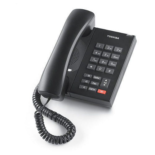 Toshiba DP5008 Single Line Digital Telephone (Black/Refurbished)