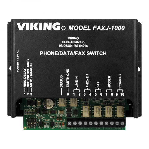 Viking FAXJ1000 FaxJack Phone Fax Switch