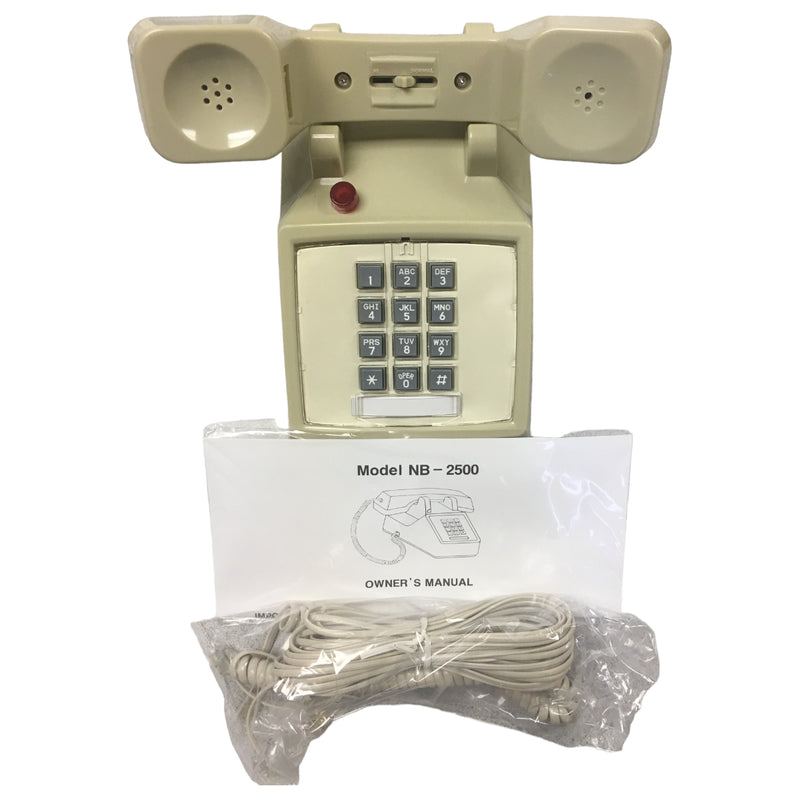 Telephone NB-2500 Desk Phone with Message Waiting Light (Ash)