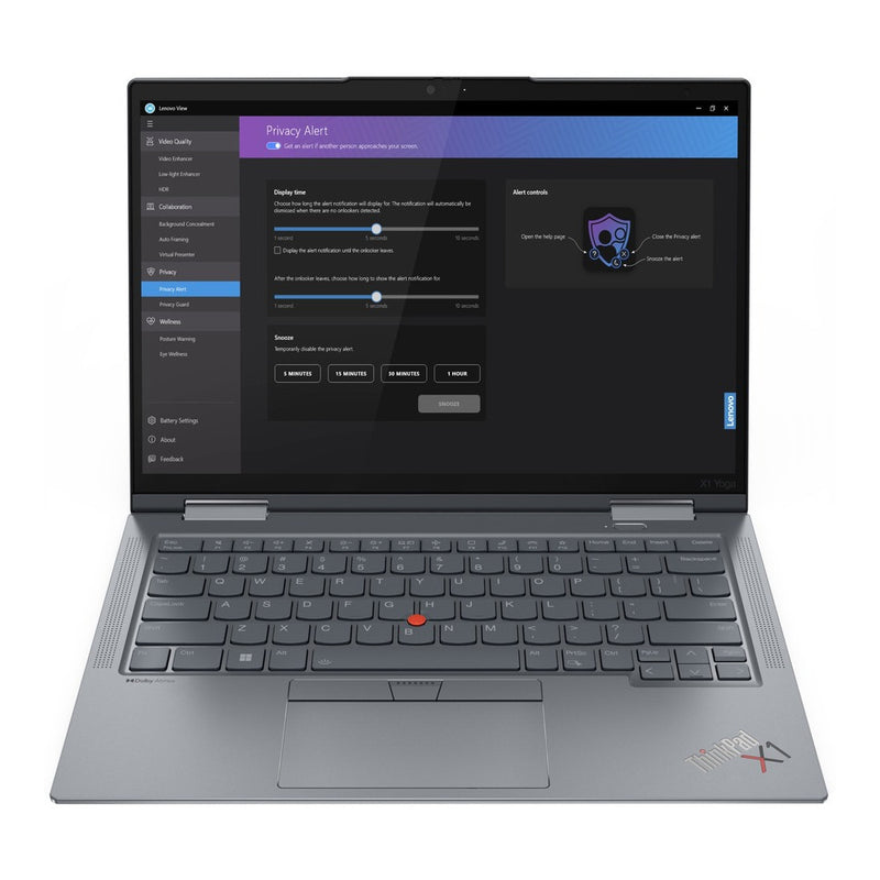 Lenovo ThinkPad X1 Yoga Gen 8 21HQ0007US 14" Touchscreen Convertible 2 in 1 Notebook - Intel Core i7 13th Gen 16GB RAM 512GB SSD Windows 11 Pro - Storm Gray (New)