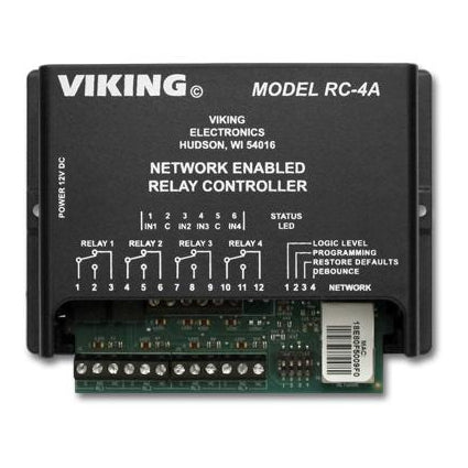 Viking RC-4A Network Enabled 4-Relay Controller (New)