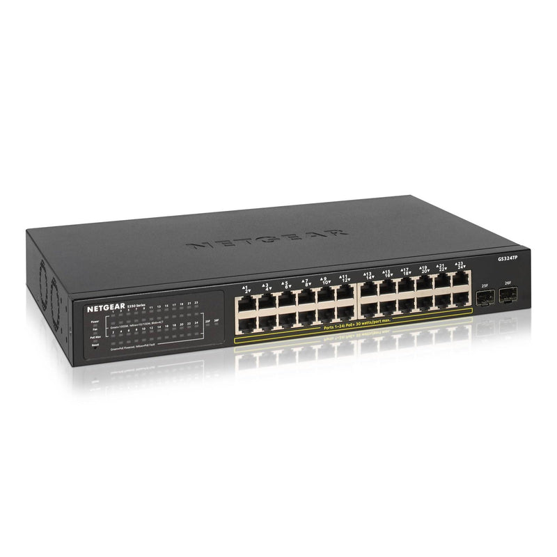 Netgear GS324TP-100NAS 26-Port Gigabit Ethernet Smart Switch (New)