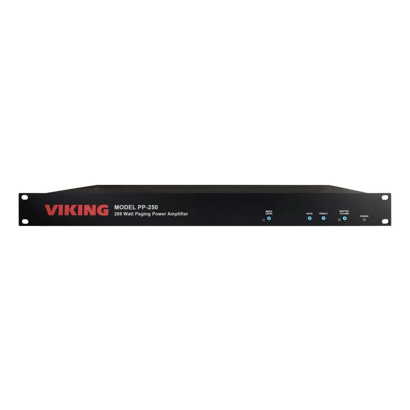 Viking PP-250 250 Watt 70V Paging Power Amplifier (New)