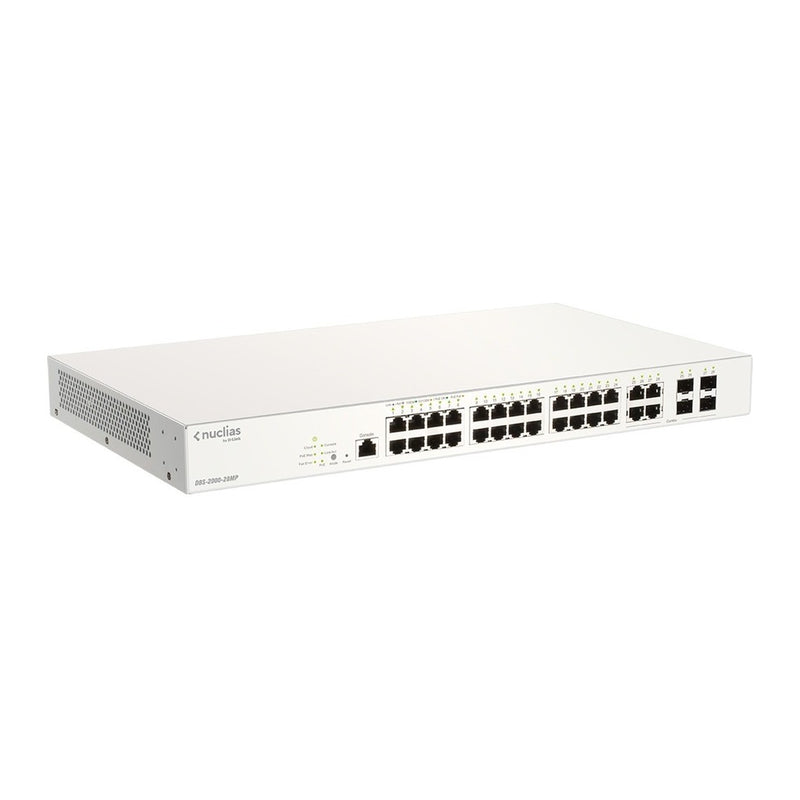 D-Link DBS-2000-28MP 28-Port Nuclias Cloud-Managed PoE Switch (New)