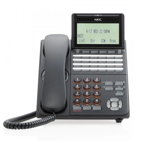NEC DT530 DTK-24D-1 24-Button Digital Phone (Black/Refurbished)
