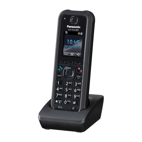 Panasonic KX-TCA385 DECT 6.0 Cordless Phone (Black/Refurbished)