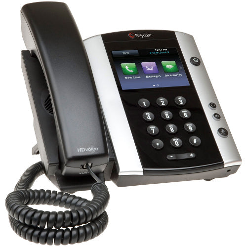 Polycom 2200-48500-025 VVX 501 Business Media IP Phone with Touchscreen (Refurbished)