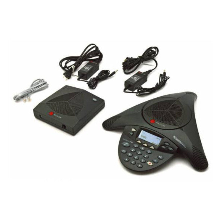 Polycom 2200-07880-160 SoundStation 2W Non-Expandable Conference Phone (Refurbished)