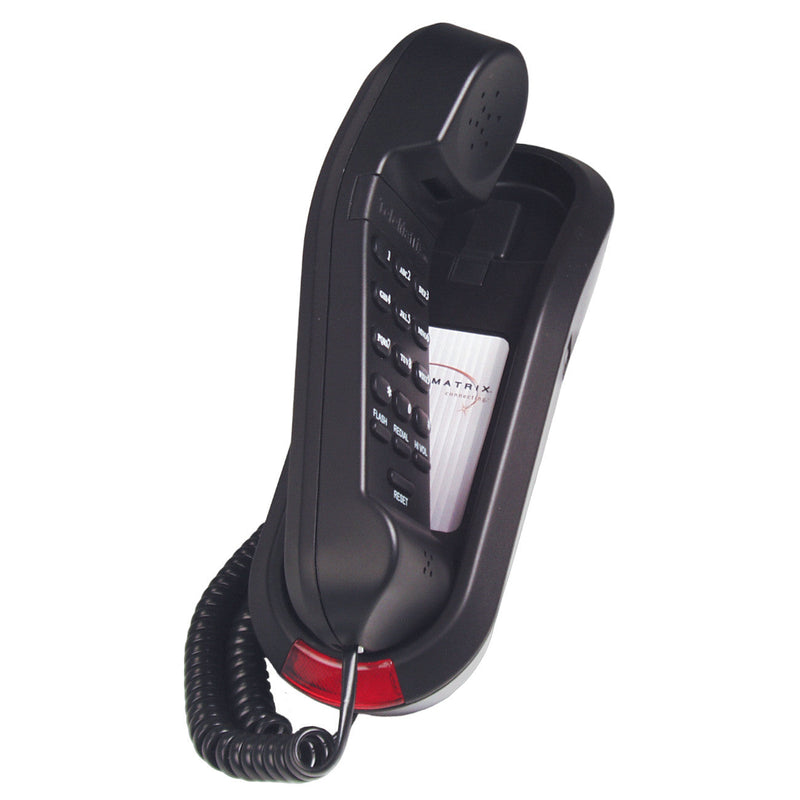 Scitec TeleMatrix TLM-691191 1L Trimline Phone (Black)