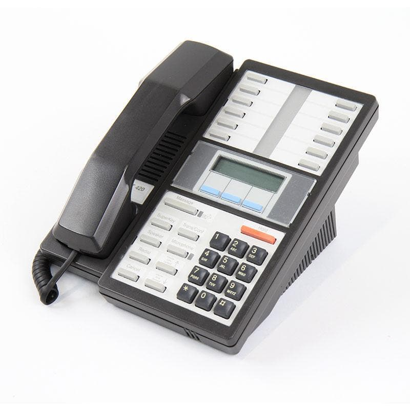 Mitel 9115-000-200 Superset 420 Display Phone (Dark Grey/Refurbished)