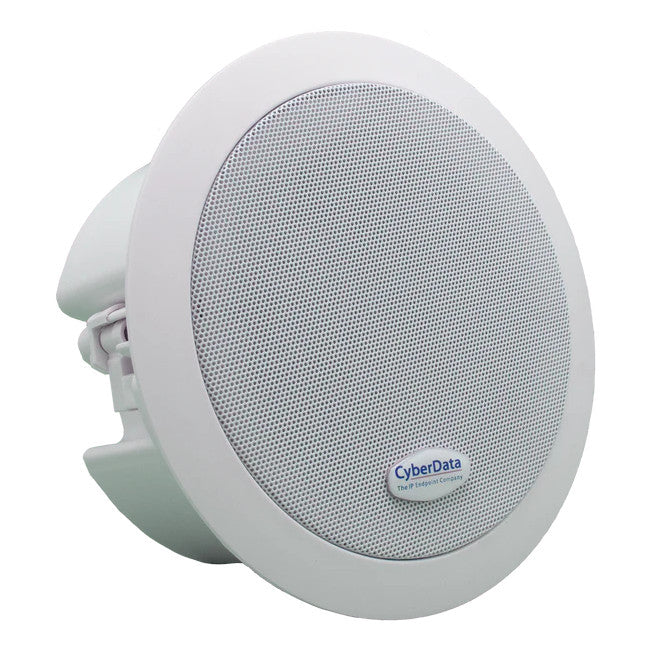 CyberData 011458 Multicast Ceiling Speaker (White/New)