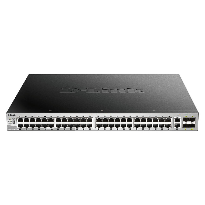 D-Link DGS-3130-54PS 54-Port Lite Layer 3 Stackable Managed Gigabit PoE Switch (New)