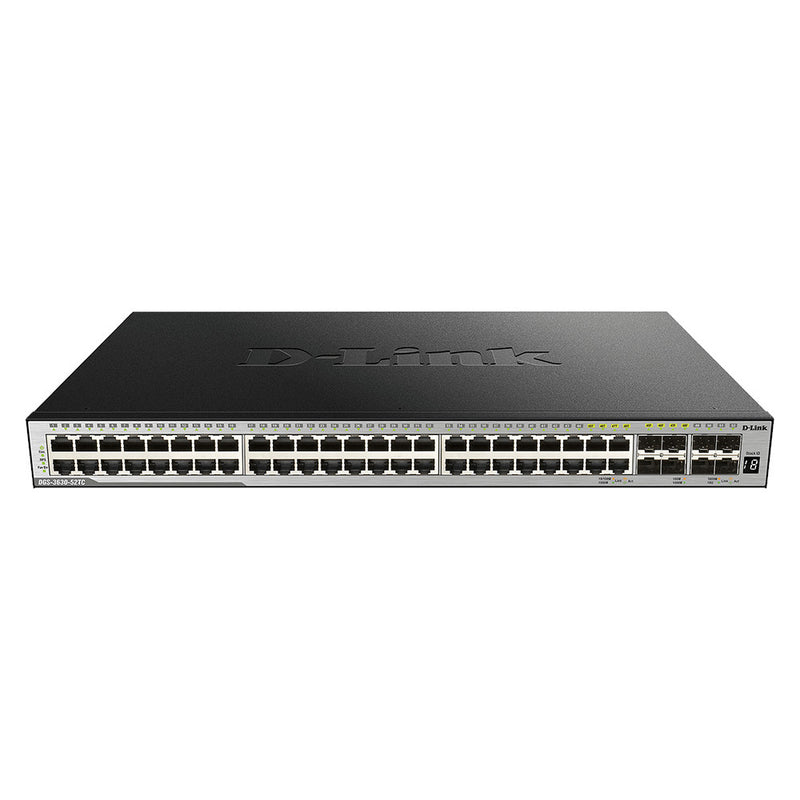 D-Link DGS-3630-52TC/SI 52-Port Layer 3 Stackable Managed Gigabit Switch (New)
