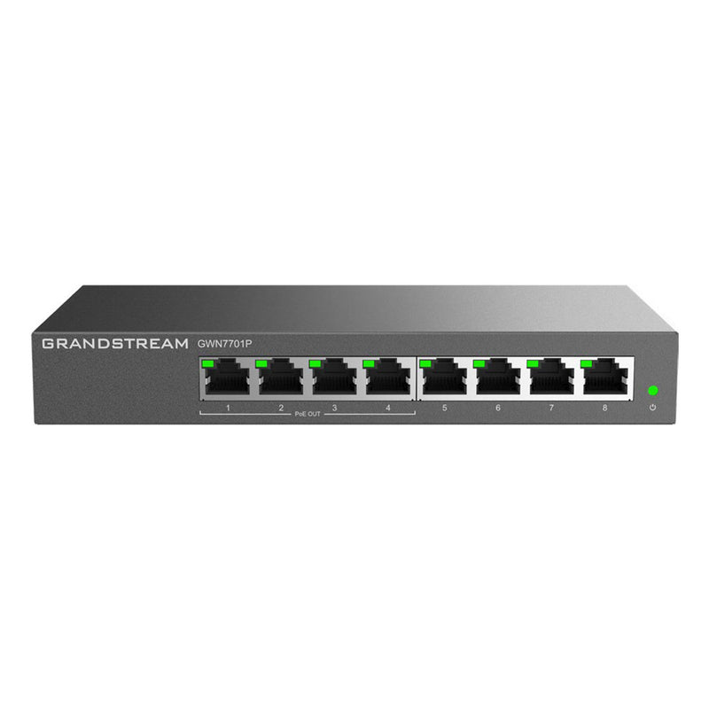 Grandstream GWN7701P 8-Port Unmanaged Network PoE Switch (New)