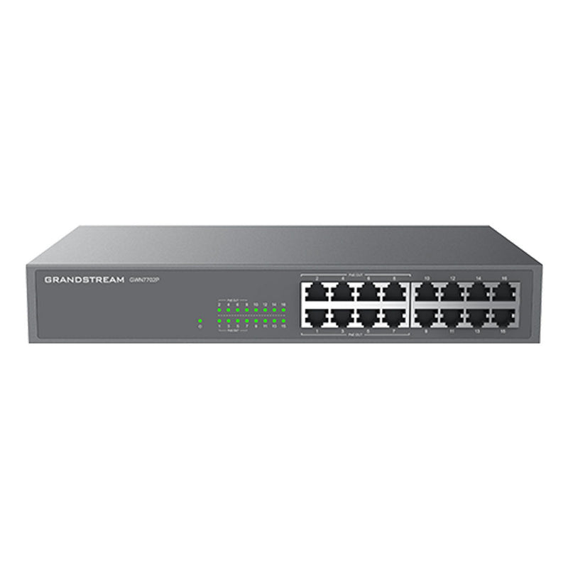 Grandstream GWN7702P 16-Port Unmanaged Network Switch (New)