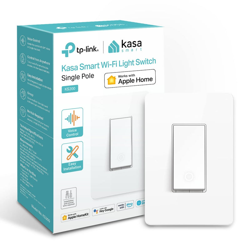 TP-Link KS200 Kasa Smart Wi-Fi Light Switch (New)