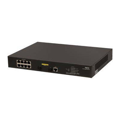 NEC B02014-F1005 QX-S1008GT-2G-PW 8-Port Gigabit PoE Ethernet Switch (New)