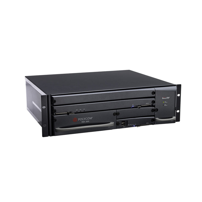 Polycom VRMX2710HDR RMX 2000 IP Only 5HD1080p/ 10HD720p / 20SD / 30CIF Multimedia Video Conferencing Platform (New)