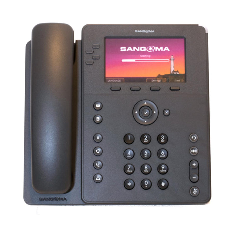 Sangoma 1TELP320LF P320 4-Line HD Voice Gigabit SIP Phone (New)