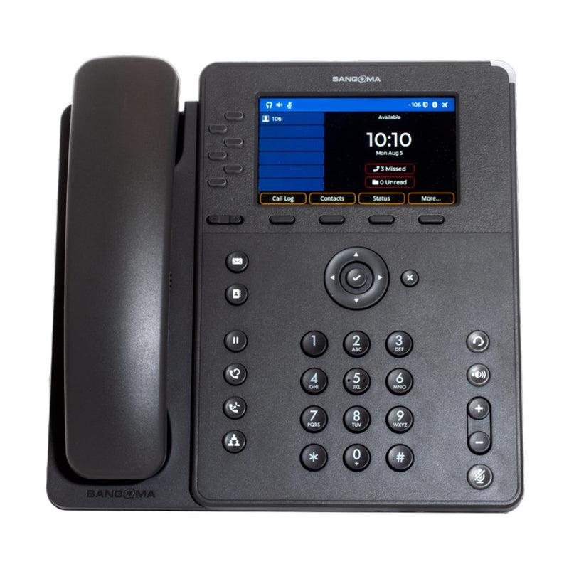Sangoma 1TELP325LF P325 6-Line HD Voice Gigabit SIP Phone (New)