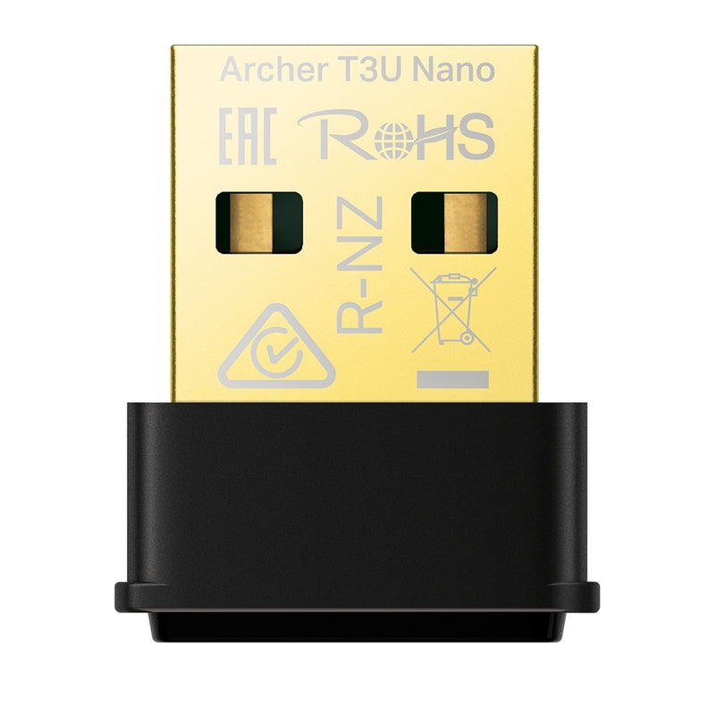 TP-Link Archer T3U Nano AC1300 Nano Wireless MU-MIMO USB Adapter (New)