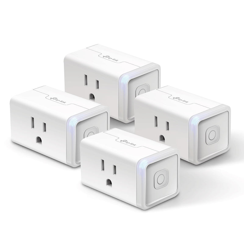 TP-Link EP25P4 Kasa Smart Wi-Fi Plug Slim Energy Monitoring HomeKit 4-Pack (New)