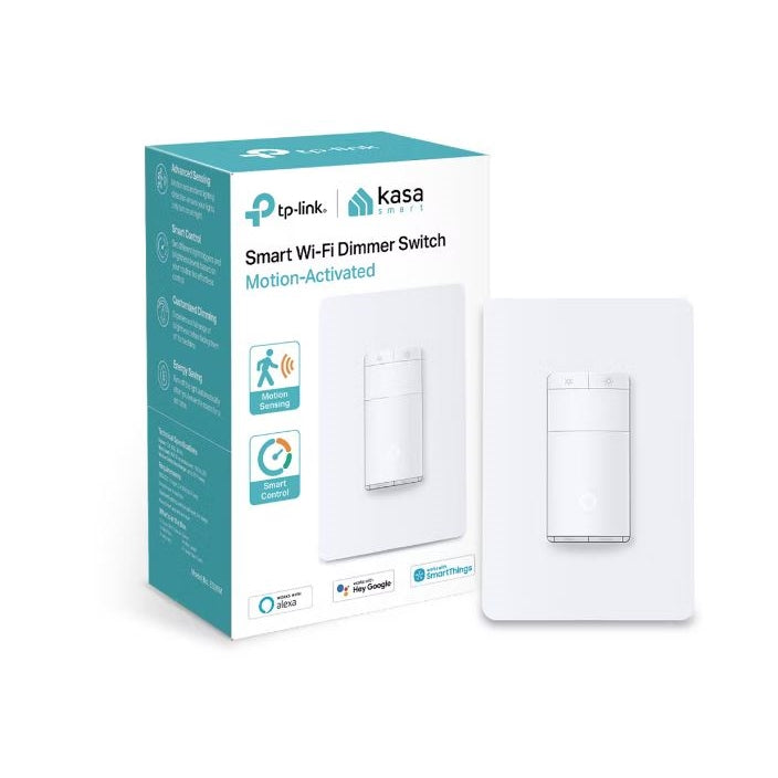 TP-Link ES20M Kasa Smart Wi-Fi Dimmer Switch Motion-Activated (New)