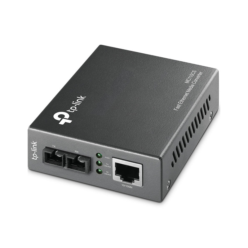 TP-Link MC110CS 10/100Mbps Single-Mode Media Converter (New)