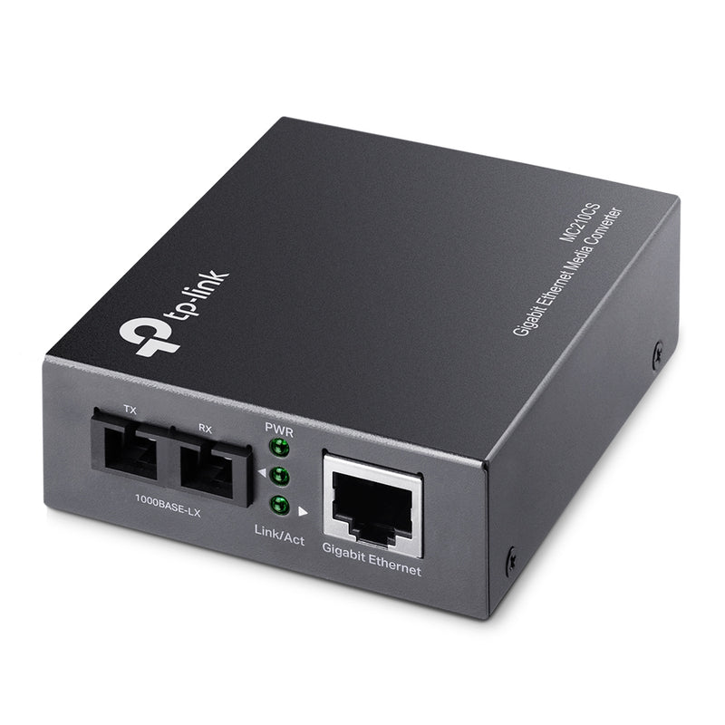 TP-Link MC210CS Gigabit Single-Mode Media Converter (New)