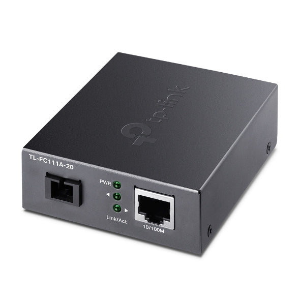 TP-Link TL-FC111A-20 10/100 Mbps WDM Media Converter (New)