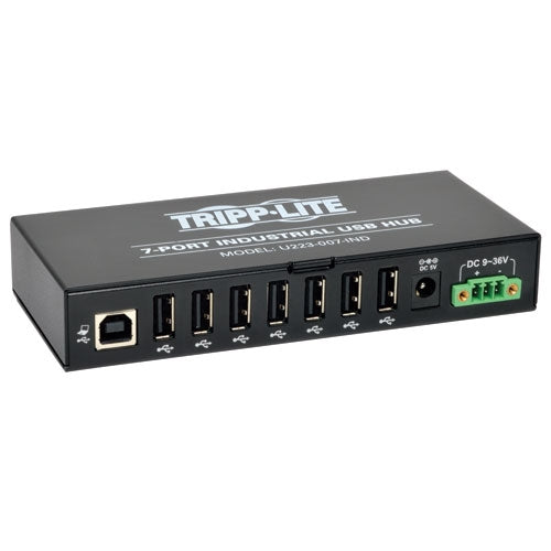 Tripp-Lite Accessory U223-007-IND 7Port USB2.0 Hi-Speed Hub with 15KV ESD (New)
