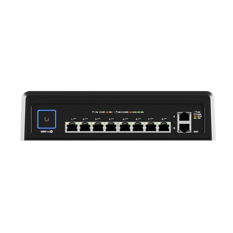 Ubiquiti USW-INDUSTRIAL 8-Port Layer 2 PoE Network Switch (New)
