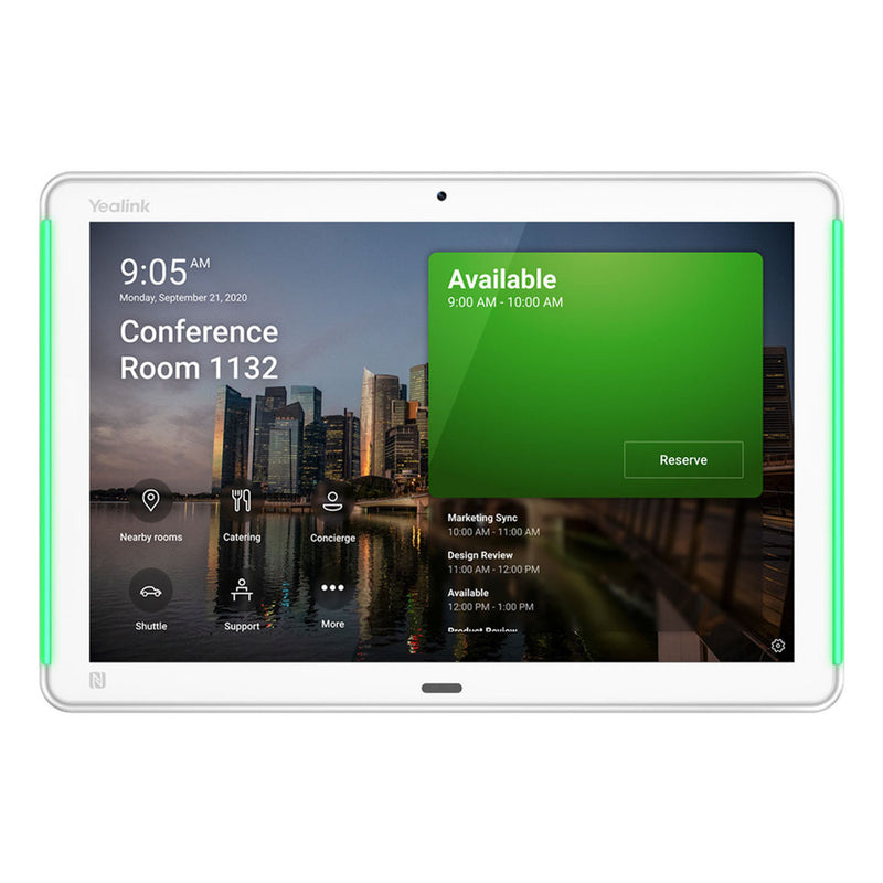 Yealink RoomPanel-Plus 10.1" Touchscreen Scheduling Panel (New)